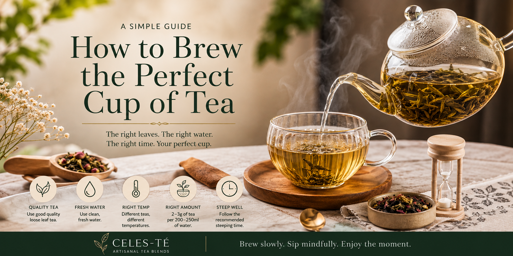 How to Brew the Perfect Cup of Tea: A Simple Tea Brewing Guide
