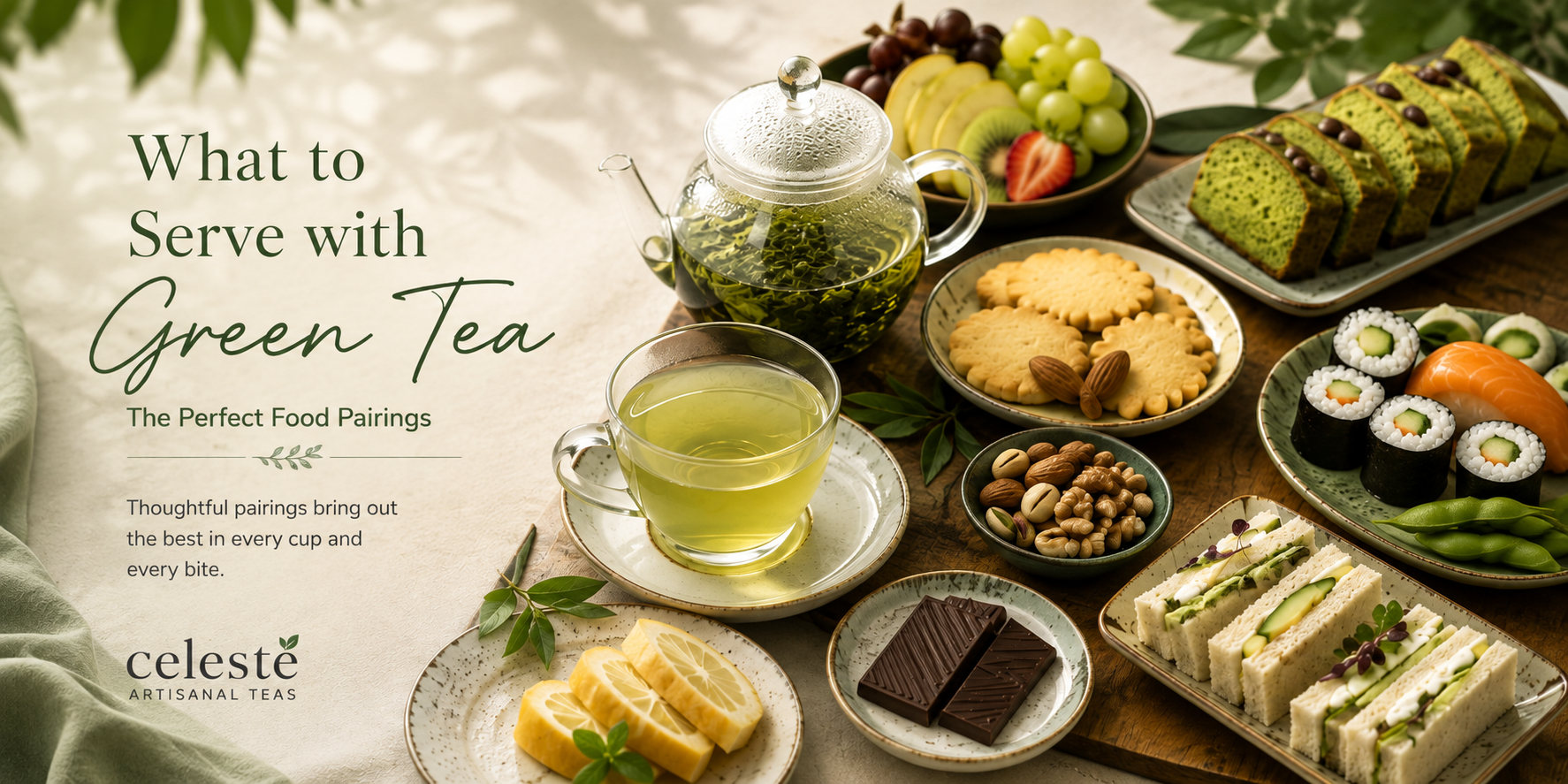 What to Serve with Green Tea: The Perfect Food Pairings