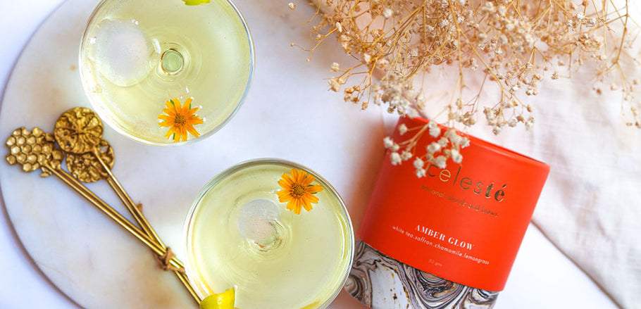 Unwind with the Perfect Blend: A Delicious Recipe for Amber Glow Gin-Tea Cocktail