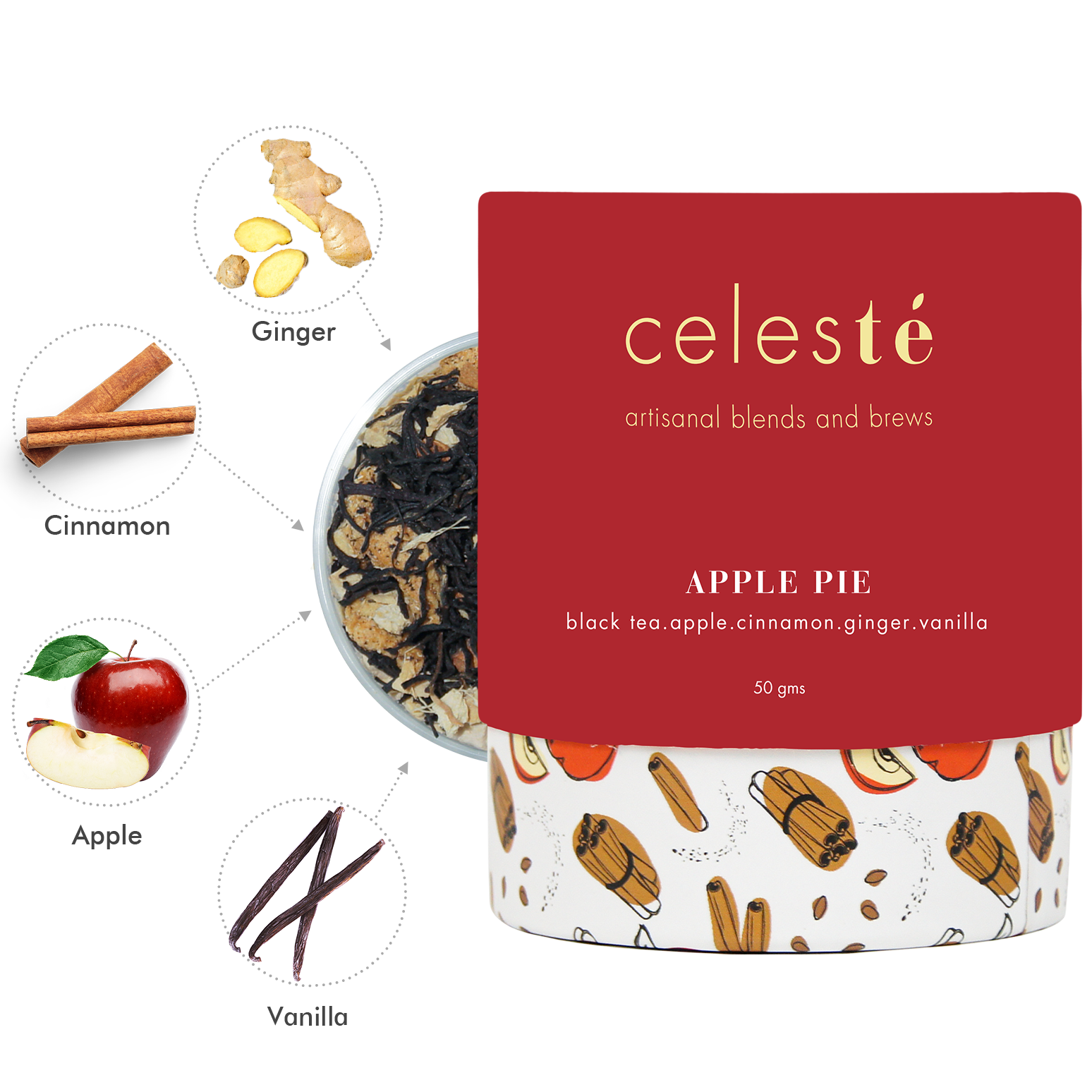 Apple Cinnamon Black Tea | Apple Pie