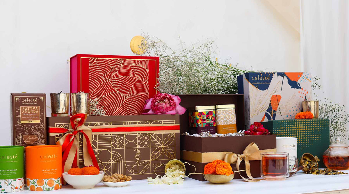 Top 5 Premium Tea Gift Boxes for Diwali: Best Gifts for Diwali - CELESTE