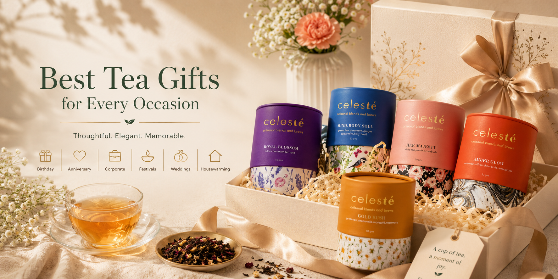 Best Tea Gifts for Every Occasion: Thoughtful, Elegant &amp; Memorable