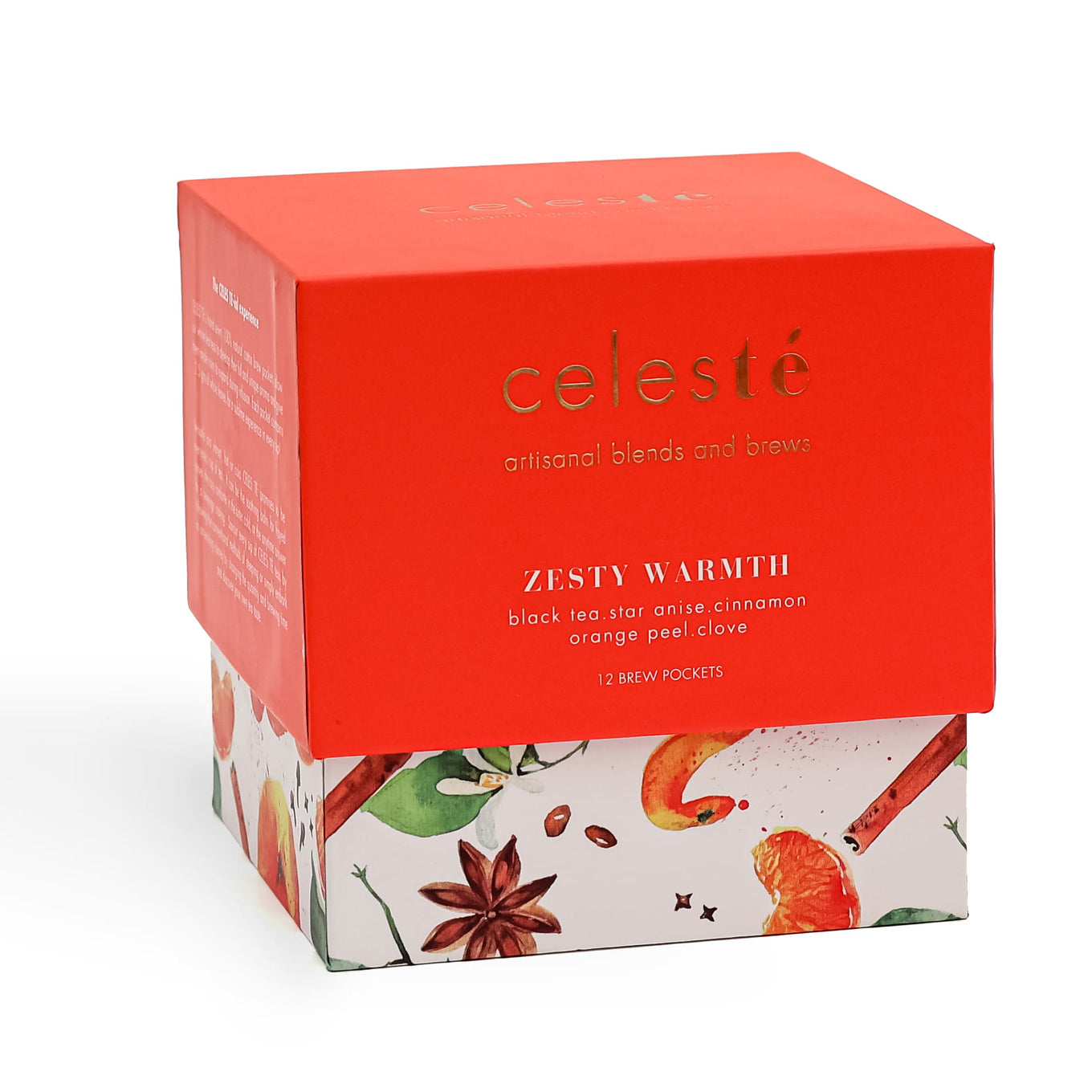Buy Premium Black Tea Zesty Warmth Loose Leaf & Tea Bags CELESTE